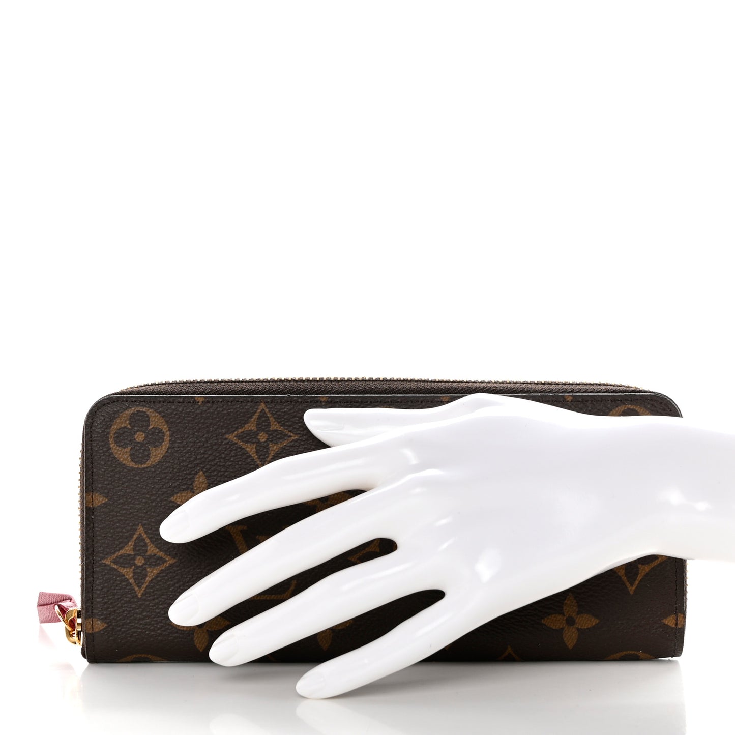 Monogram Clemence Wallet Fuchsia