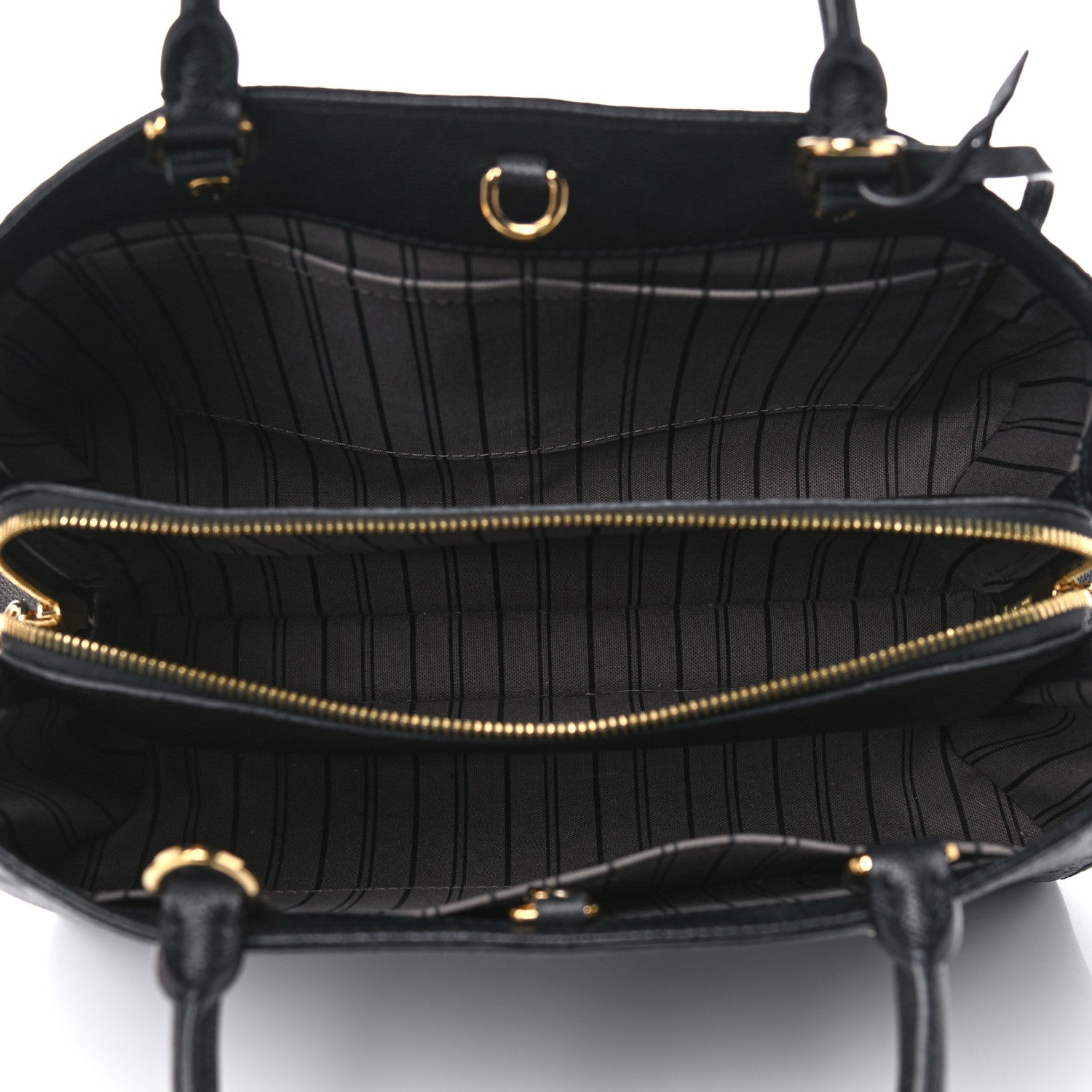 Louis Vuitton Empreinte Montaigne MM Black 5 of 13