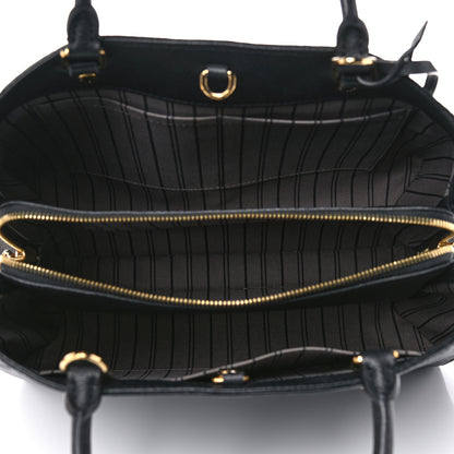 Louis Vuitton Empreinte Montaigne MM Black 5 of 13