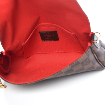 Louis Vuitton Damier Ebene Favorite PM 8 of 21