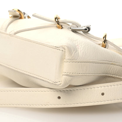 Givenchy Tumbled Calfskin Mini Voyou Boyfriend Party Bag White 10 of 11