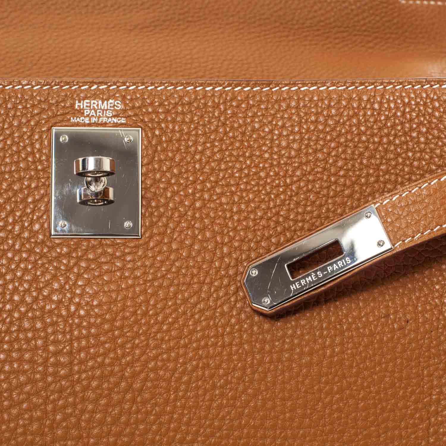 Hermes Togo Kelly 32 Gold 6 of 8