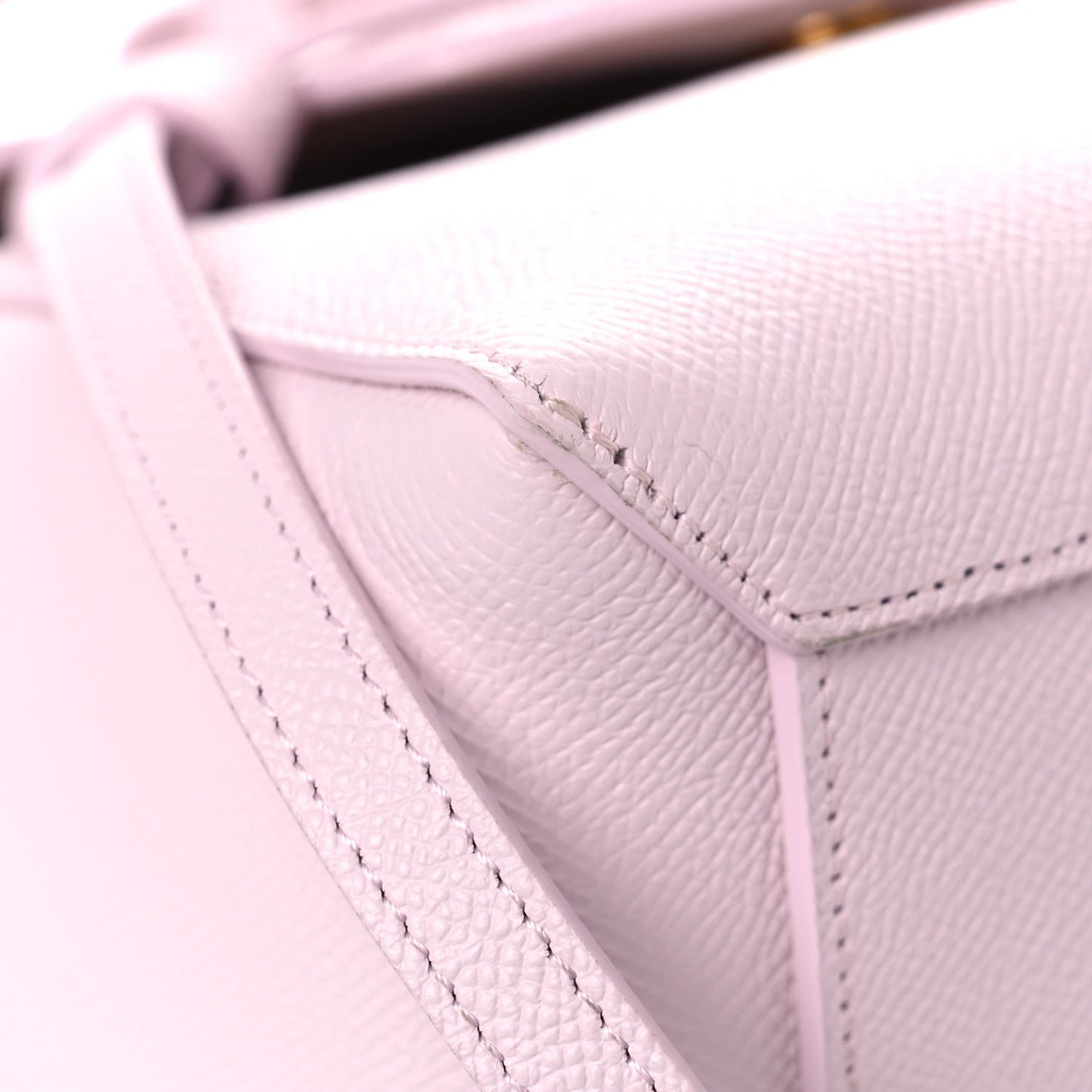 Grained Calfskin Nano Belt Bag Peony