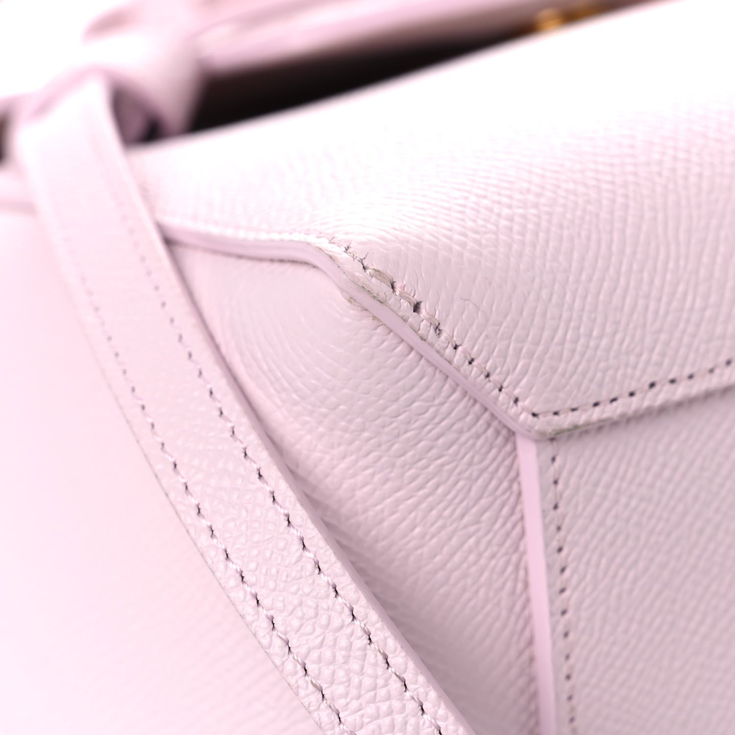 Celine Grained Calfskin Nano Belt Bag Peony 7 of 15