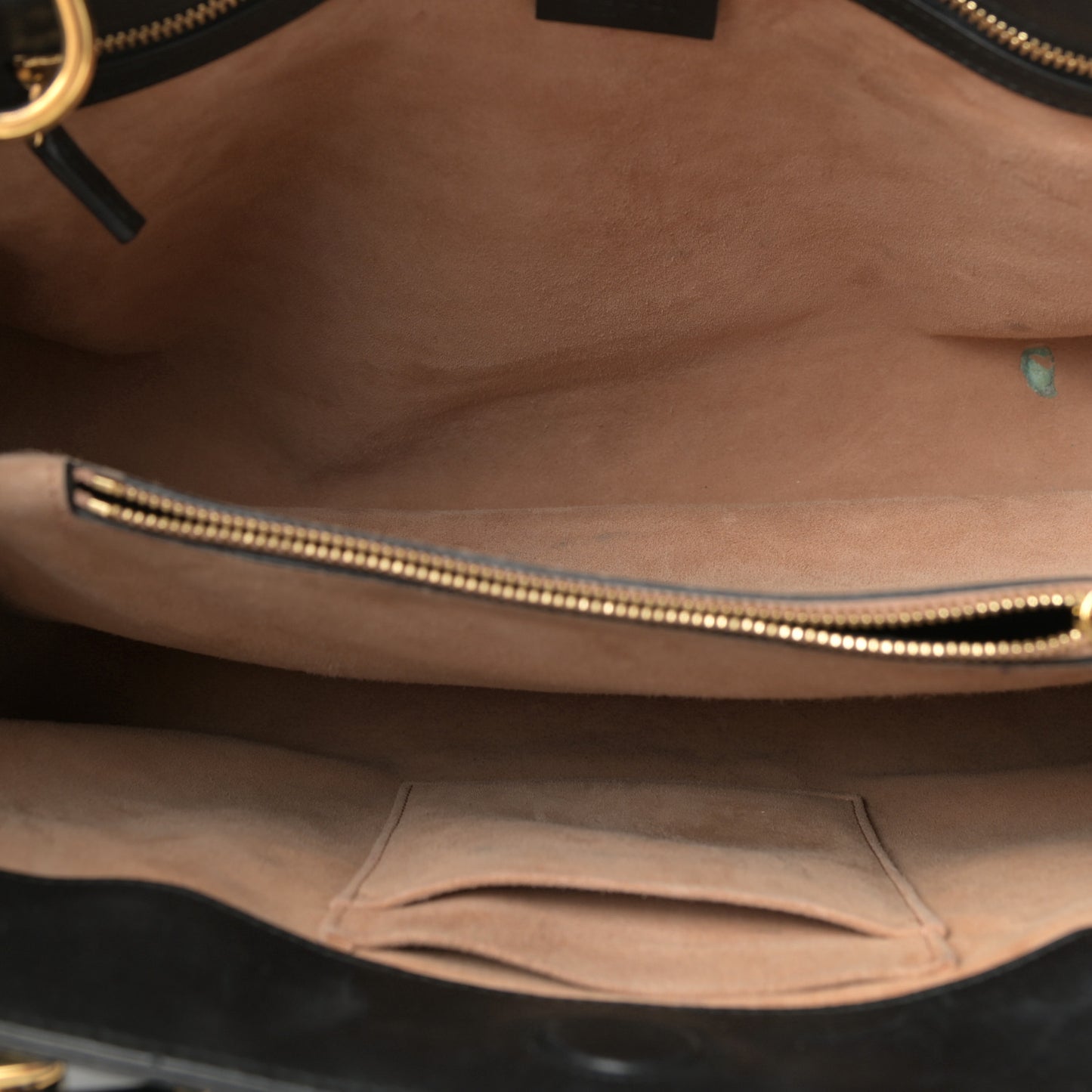 Calfskin Large Sylvie Top Handle Tote Black