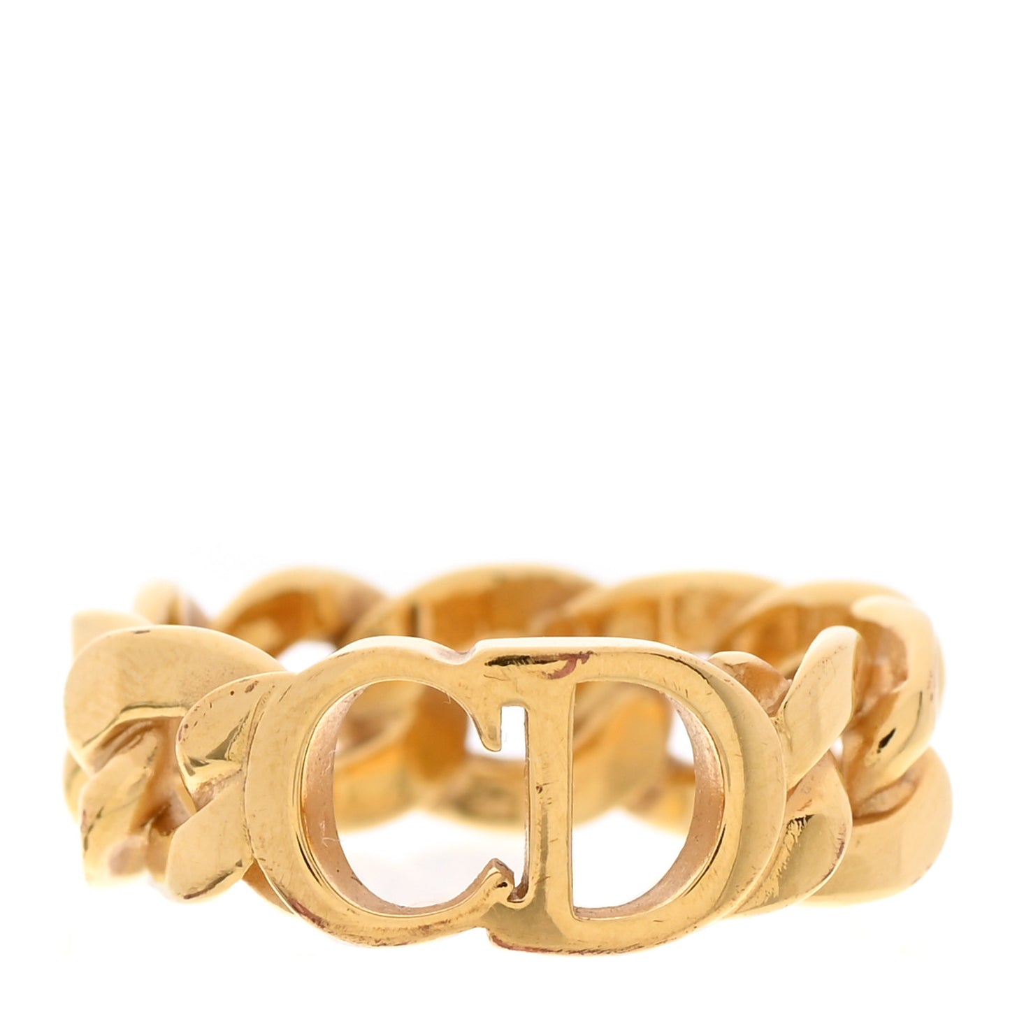 Metal Danseuse Etoile Chain Ring 54 7 Gold