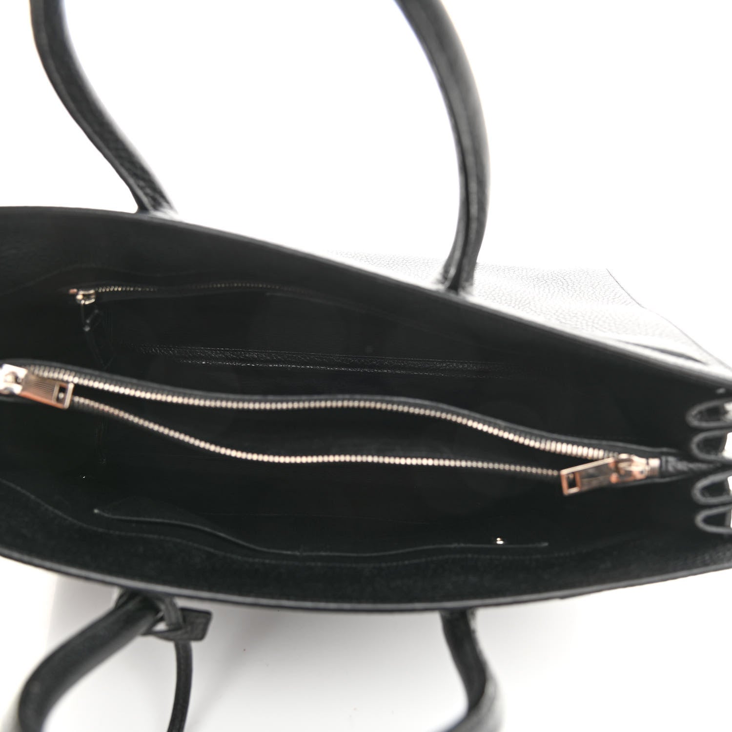 Saint Laurent Grained Calfskin Large Sac De Jour Carryall Black 4 of 9