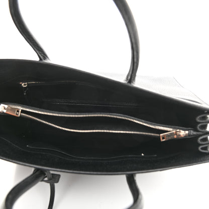 Saint Laurent Grained Calfskin Large Sac De Jour Carryall Black 4 of 9
