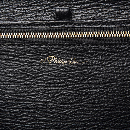 3.1 Phillip Lim 3.1 Textured Calfskin Mini Pashli Satchel Black 6 of 10