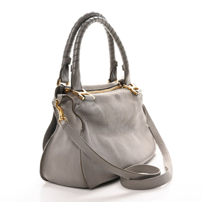 Chloe Calfskin Medium Marcie Satchel Cashmere Grey 3 of 10