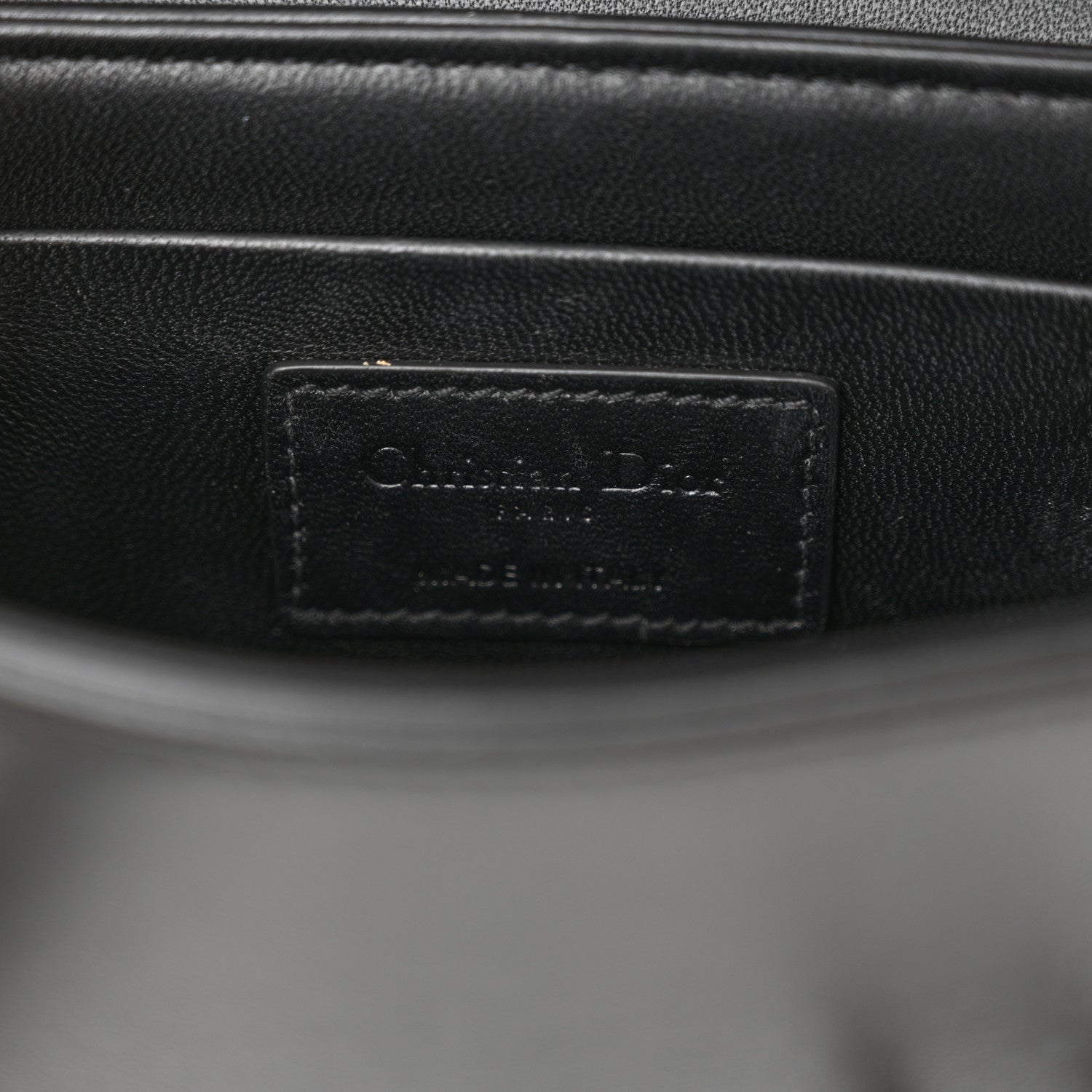 Christian Dior Lambskin Maxi Cannage Small 30 Montaigne Chain Top Handle Bag Black 5 of 11