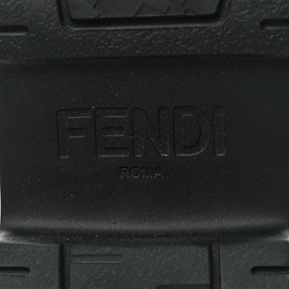 Fendi Vitello Abrasivato Fendigraphy 50mm Loafers 41 Black 8 of 11