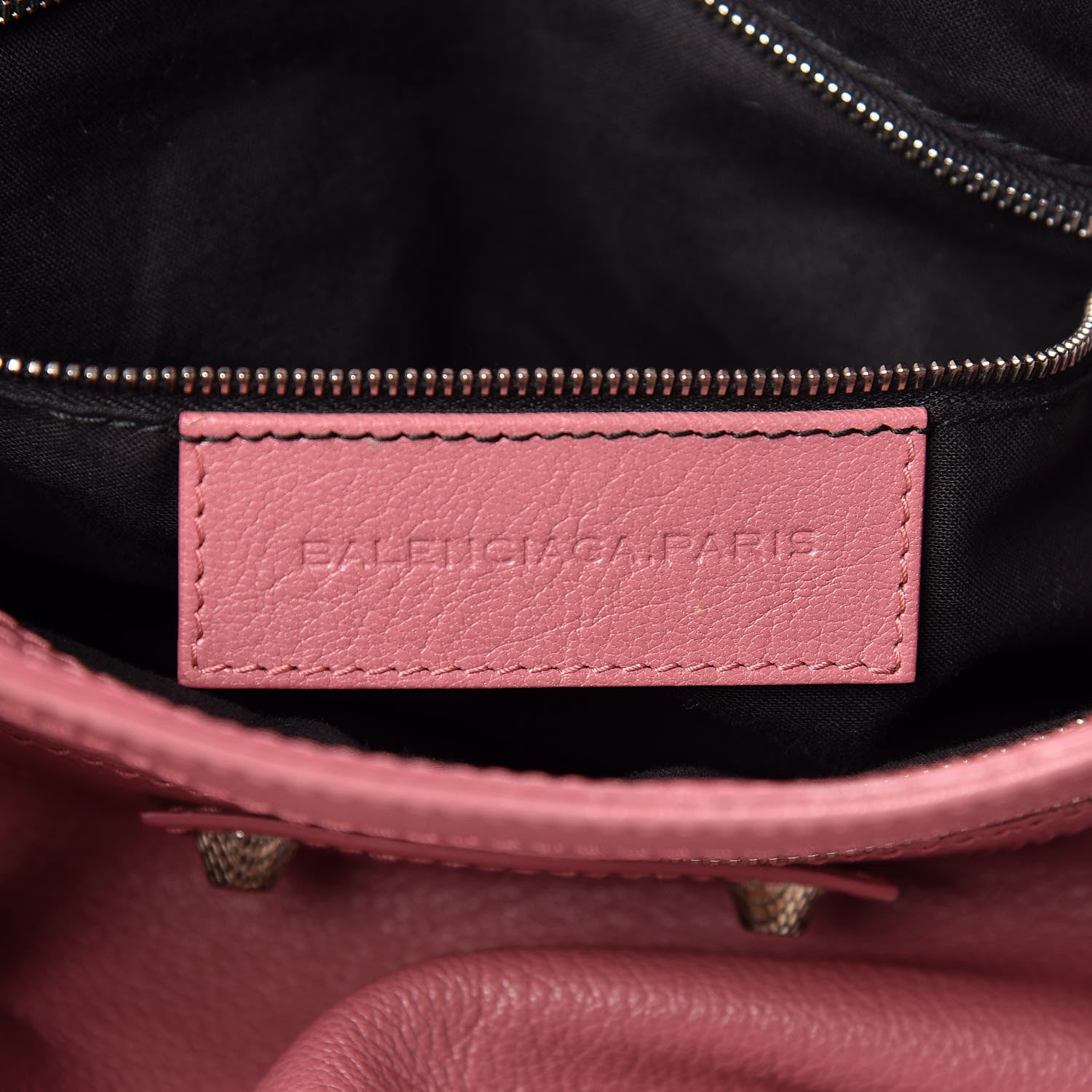 Balenciaga Chevre Giant 12 Silver Hardware Velo Rose Bruyere 10 of 22