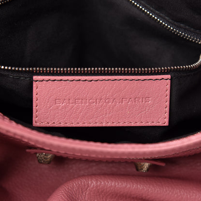 Balenciaga Chevre Giant 12 Silver Hardware Velo Rose Bruyere 10 of 22