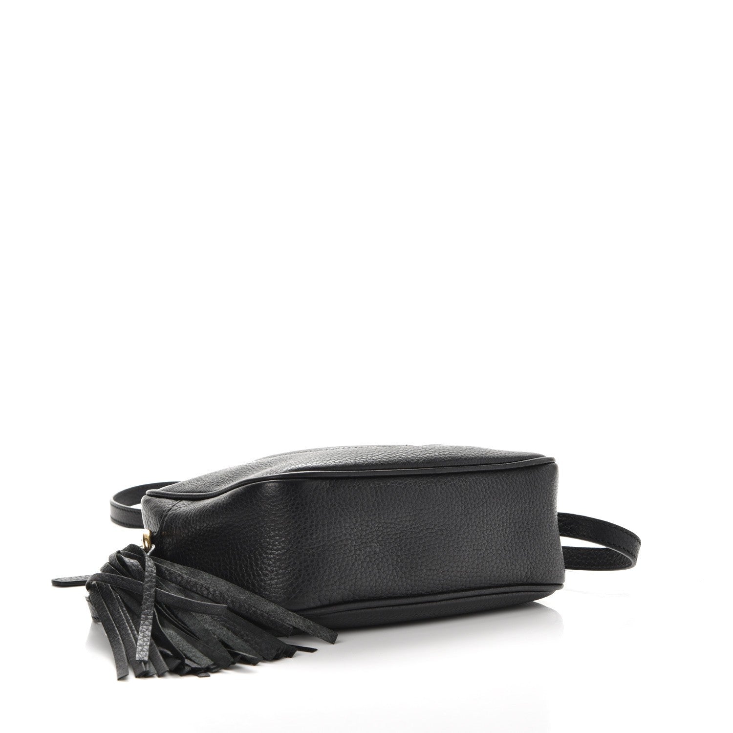 Gucci Pebbled Calfskin Small Soho Disco Bag Black 4 of 13