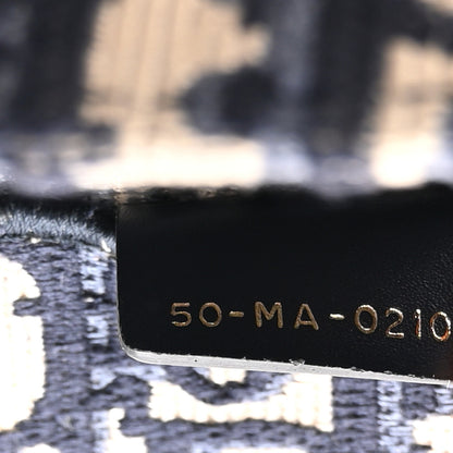 Christian Dior Oblique Medium Book Tote Blue Multicolor 7 of 10