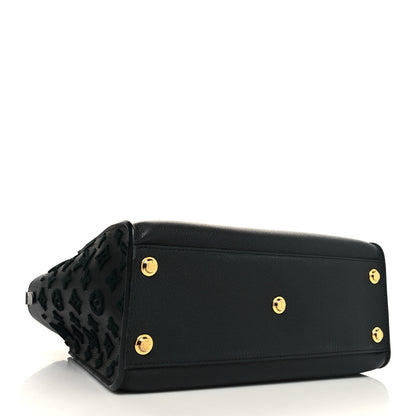 Louis Vuitton Calfskin Monogram Tufting On My Side Black 4 of 9