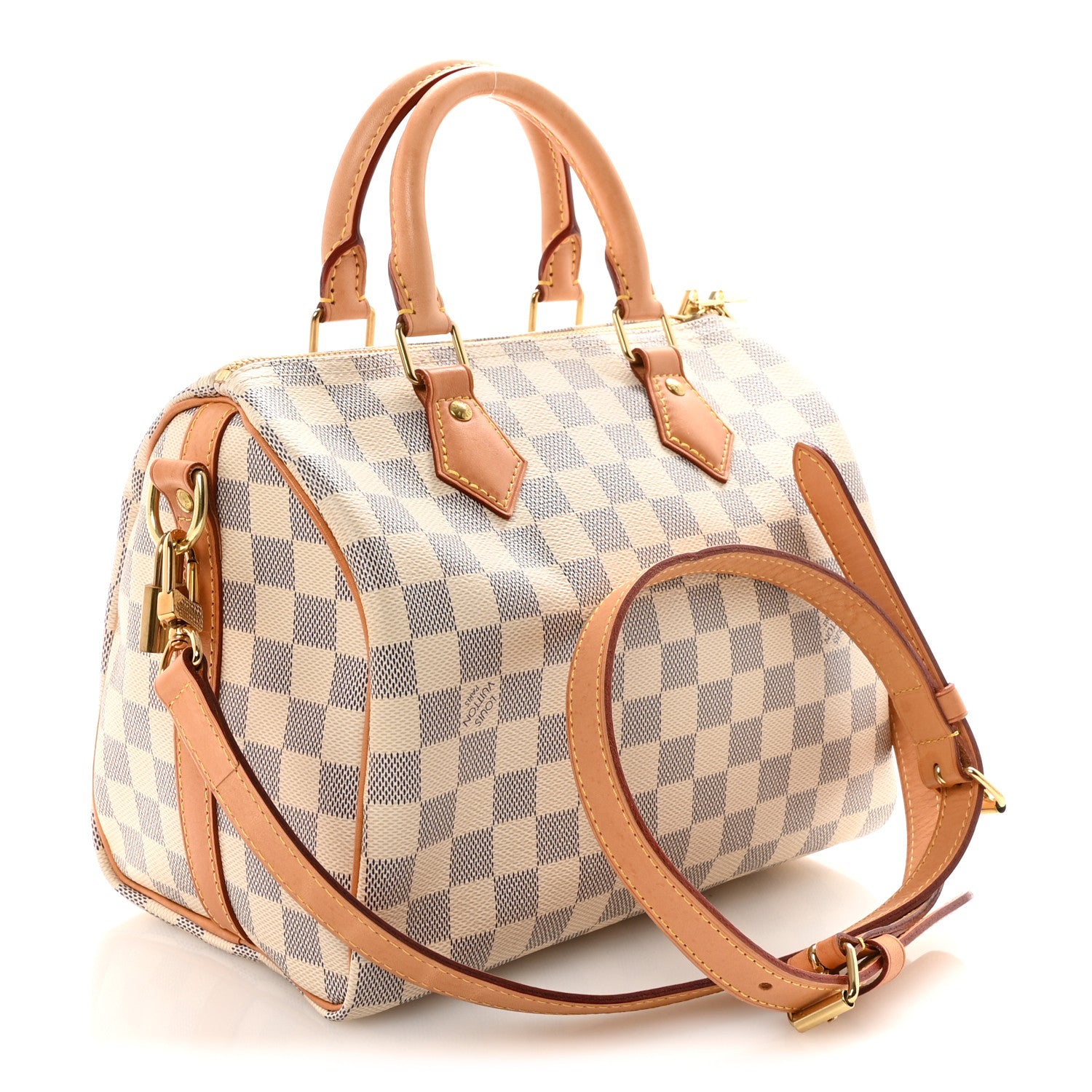 Louis Vuitton Damier Azur Speedy Bandouliere 25 3 of 10