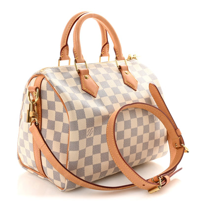 Louis Vuitton Damier Azur Speedy Bandouliere 25 3 of 10