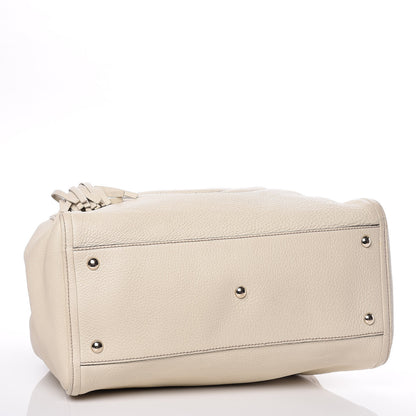 Gucci Pebbled Calfskin Medium Soho Shoulder Bag Off White 4 of 18
