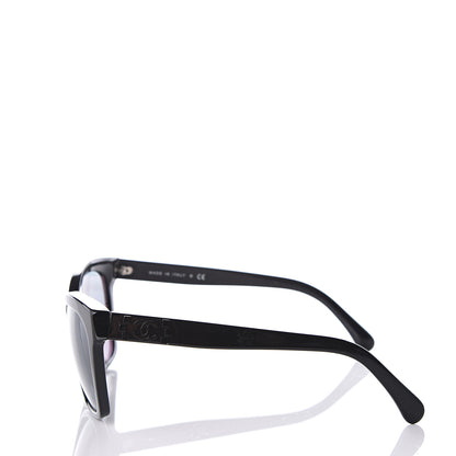 Chanel CC Butterfly Signature Sunglasses 5313 Black 3 of 8