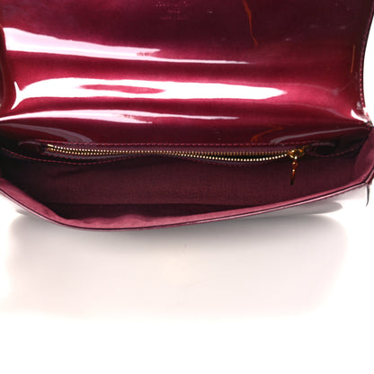 Louis Vuitton Patent Sobe Clutch Rouge Fauviste 5 of 9