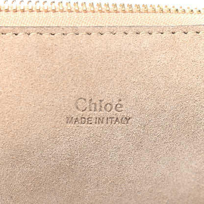 Chloe Suede Calfskin Medium Faye Shoulder Bag Black 8 of 9