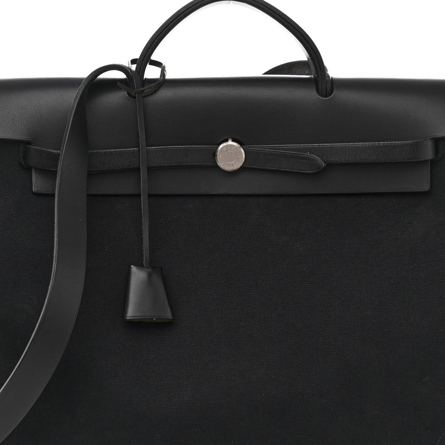 Toile Vache Calfskin Herbag 39 MM Black