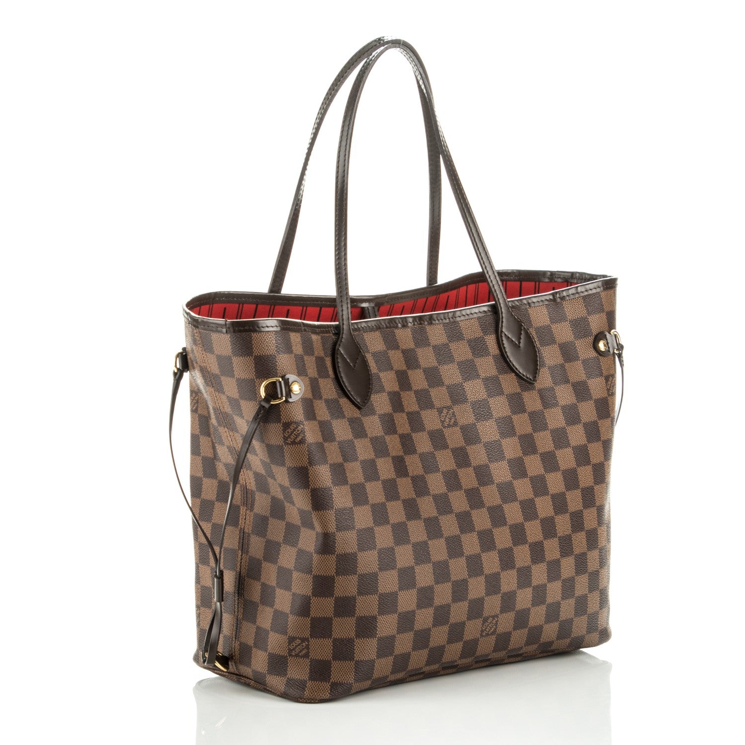 Louis Vuitton Damier Ebene Neverfull MM 3 of 8