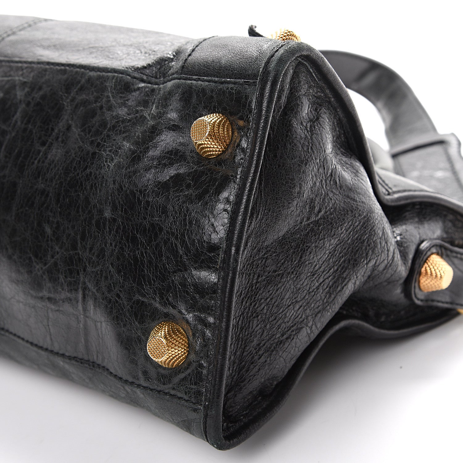 Balenciaga Agneau Giant 21 Gold Hardware Part Time Black 10 of 18