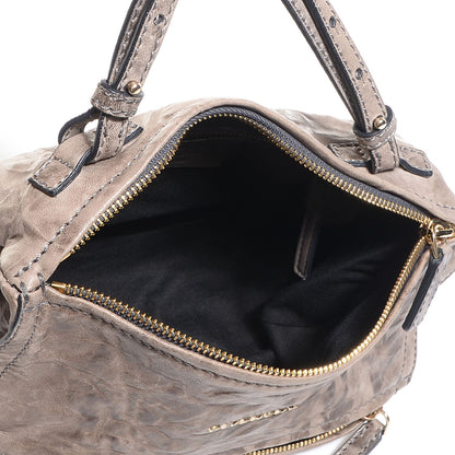 Givenchy Tumbled Sheepskin Mini Pandora Charcoal 7 of 11