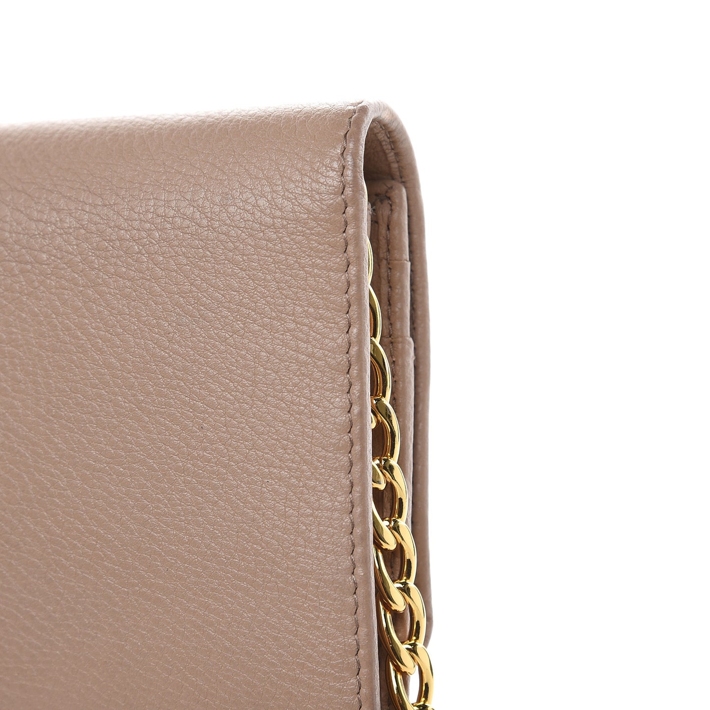 Vitello Daino Chain Wallet Cammeo