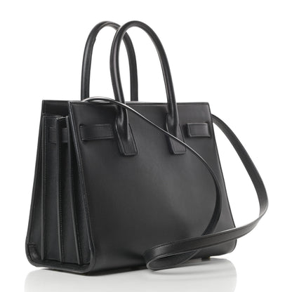 Saint Laurent Calfskin Baby Sac de Jour Black 3 of 19