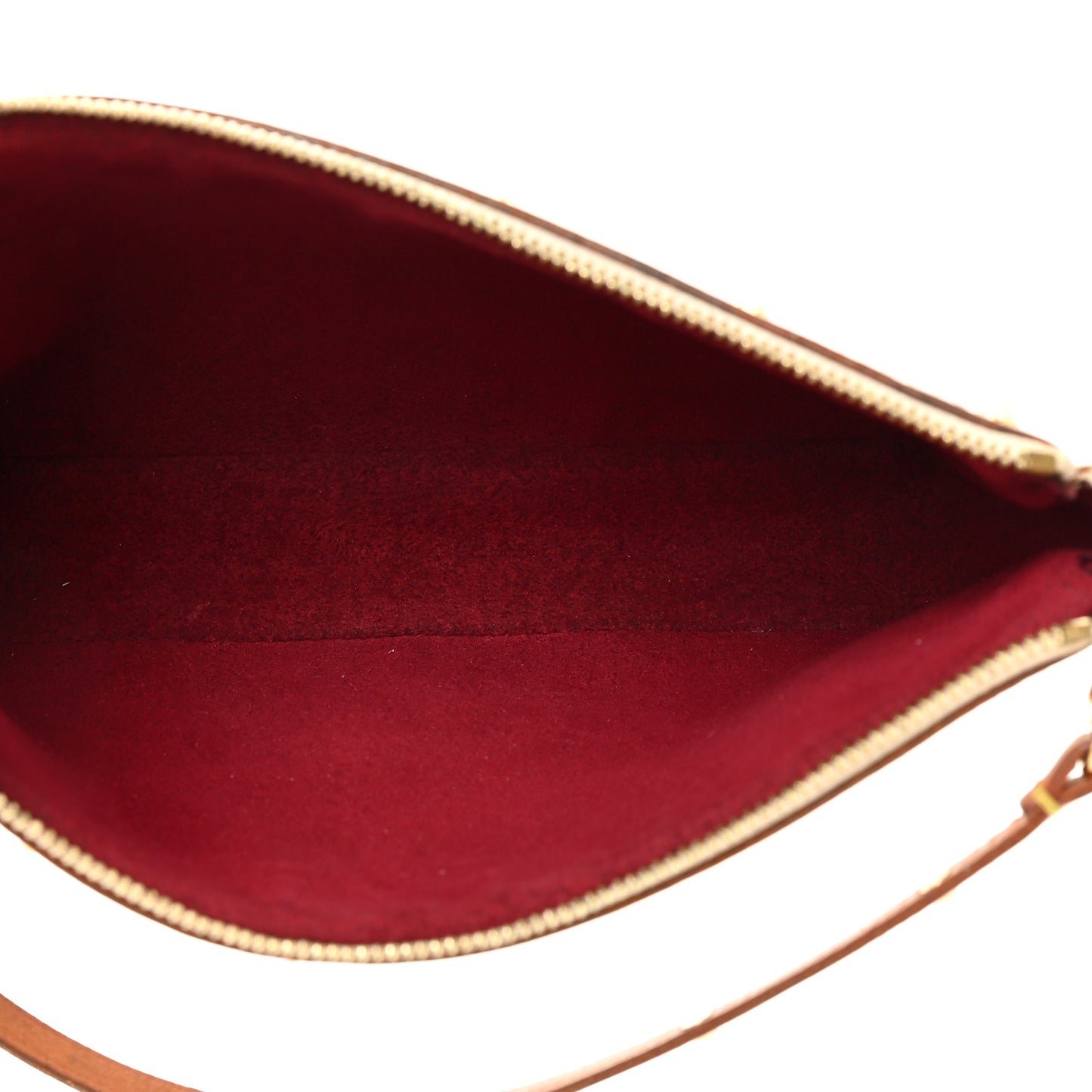 Monogram Multicolor Pochette Accessories White