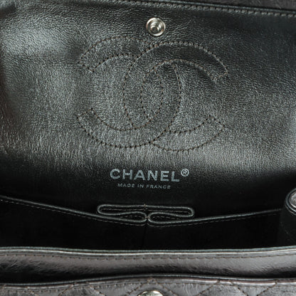 Chanel Metallic Aged Calfskin 2.55 Reissue 224 Flap Silver 7 of 8