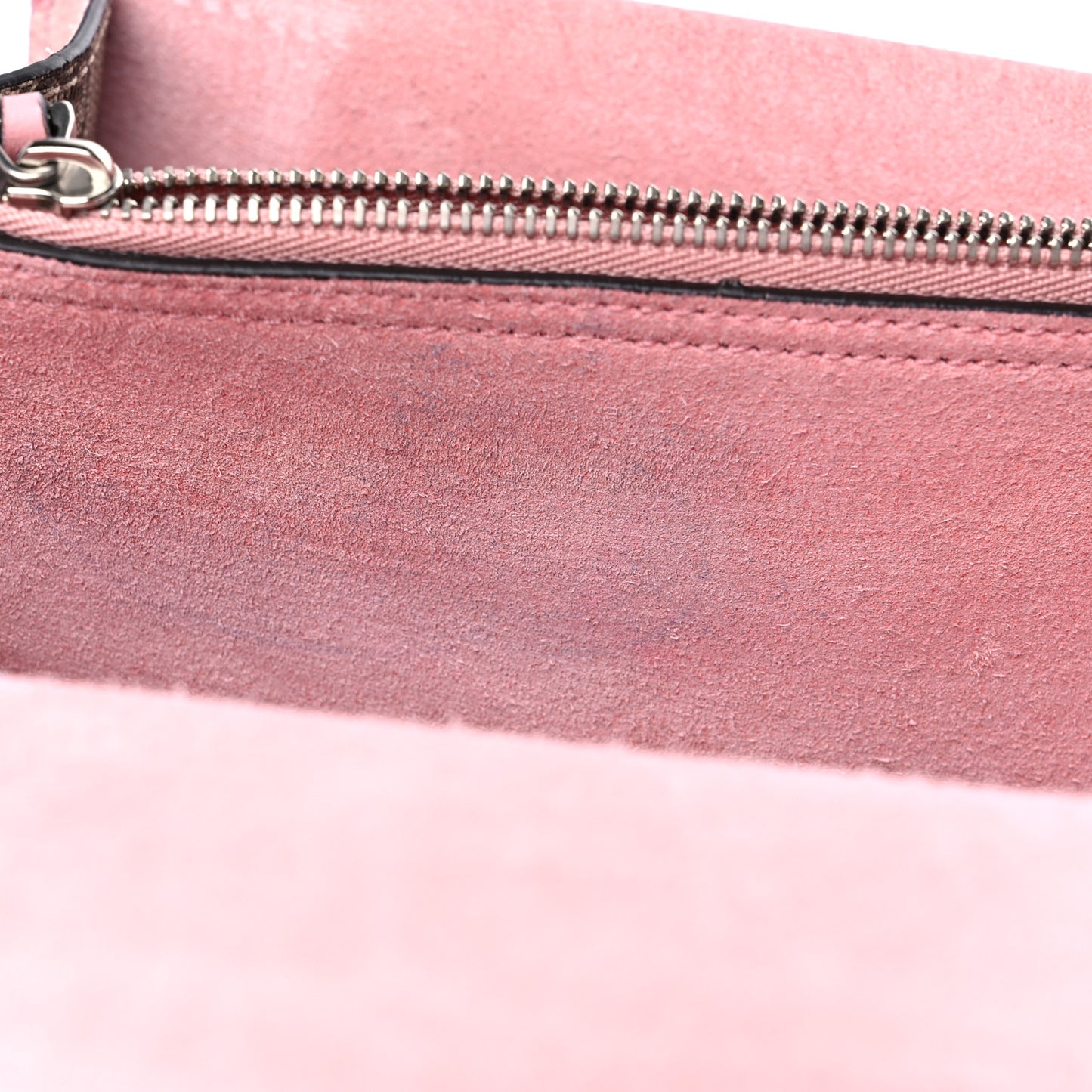GG Supreme Monogram Suede Crystal Medium Dionysus Shoulder Bag Beige Ebony Light Peonia