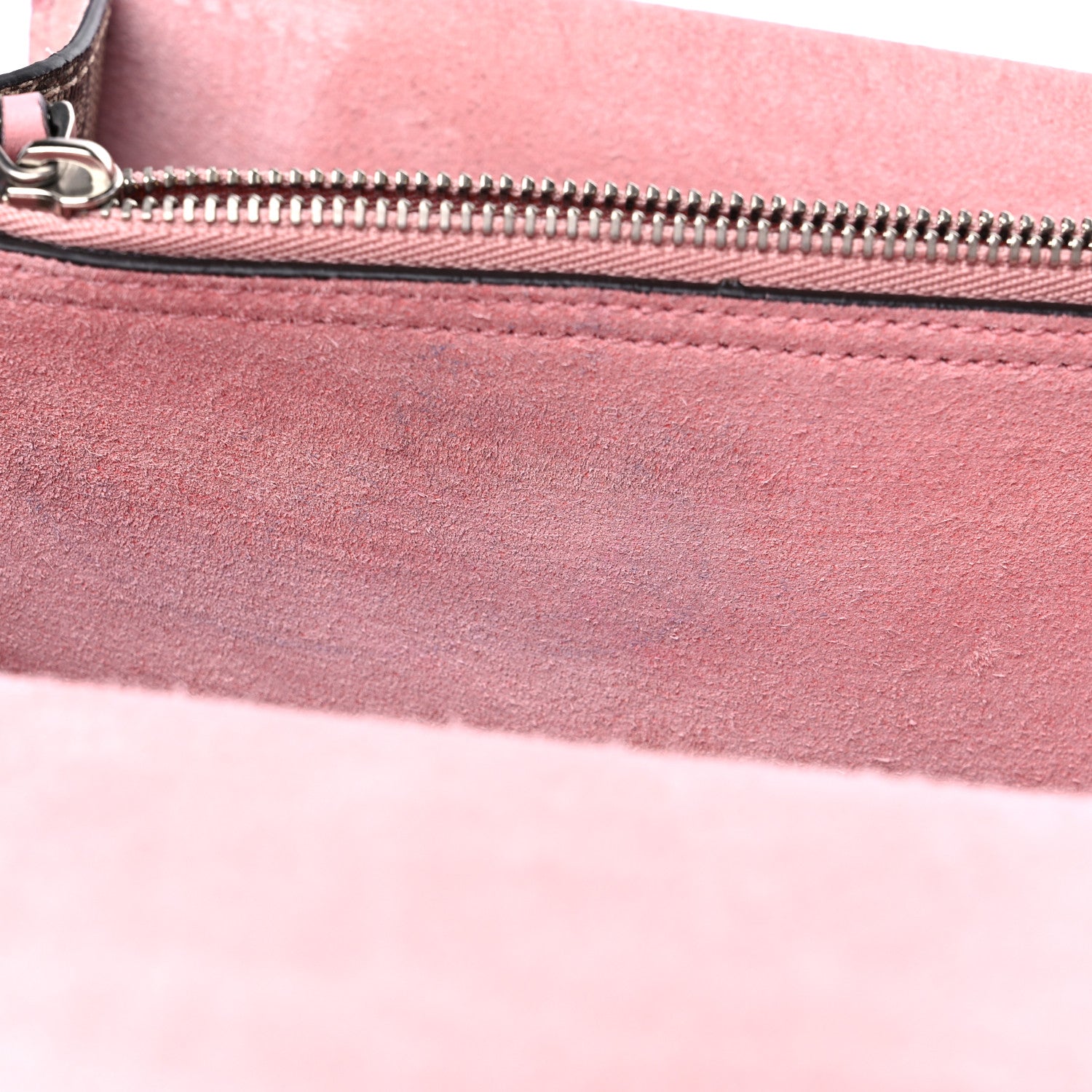 Gucci GG Supreme Monogram Suede Crystal Medium Dionysus Shoulder Bag Beige Ebony Light Peonia 11 of 11