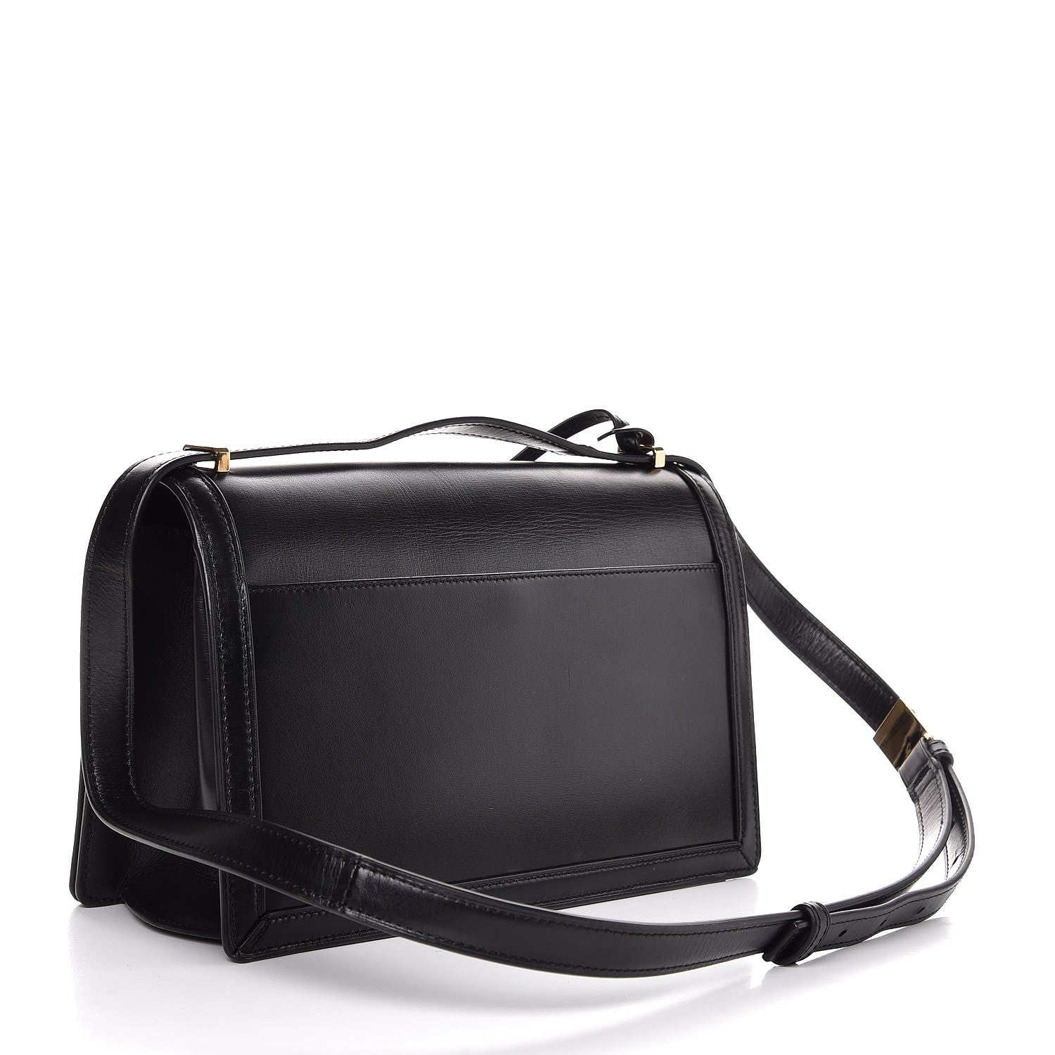 Loewe Calfskin Large Barcelona Shoulder Bag Black 3 of 8