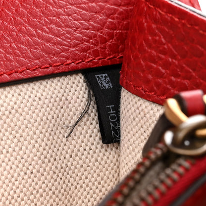 Gucci Dollar Calfskin Swarovski Crystal Small Dionysus Shoulder Bag Hibiscus Red 10 of 17