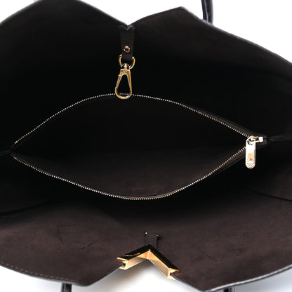 Louis Vuitton Calfskin Monogram Kimono Tote Black 5 of 9