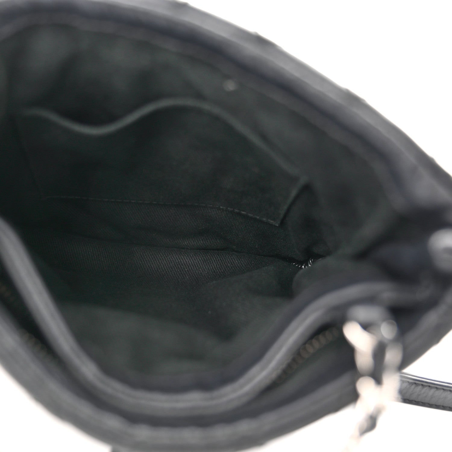 Chanel Aged Calfskin Quilted Crossbody Bag Black 5 of 10