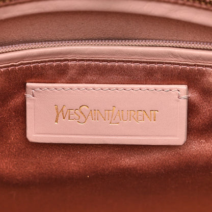 Saint Laurent Textured Calfskin Small Cabas ChYc Light Pink 6 of 21