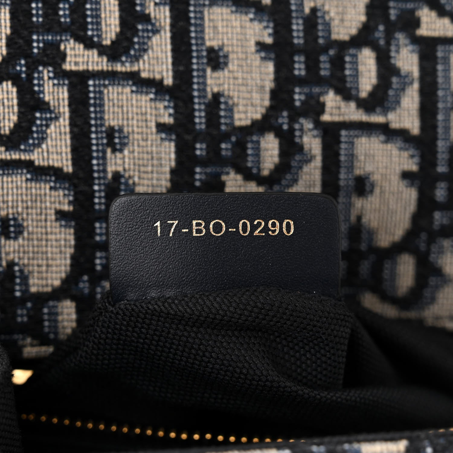 Christian Dior Oblique 30 Montaigne Chain Flap Bag Blue 7 of 11