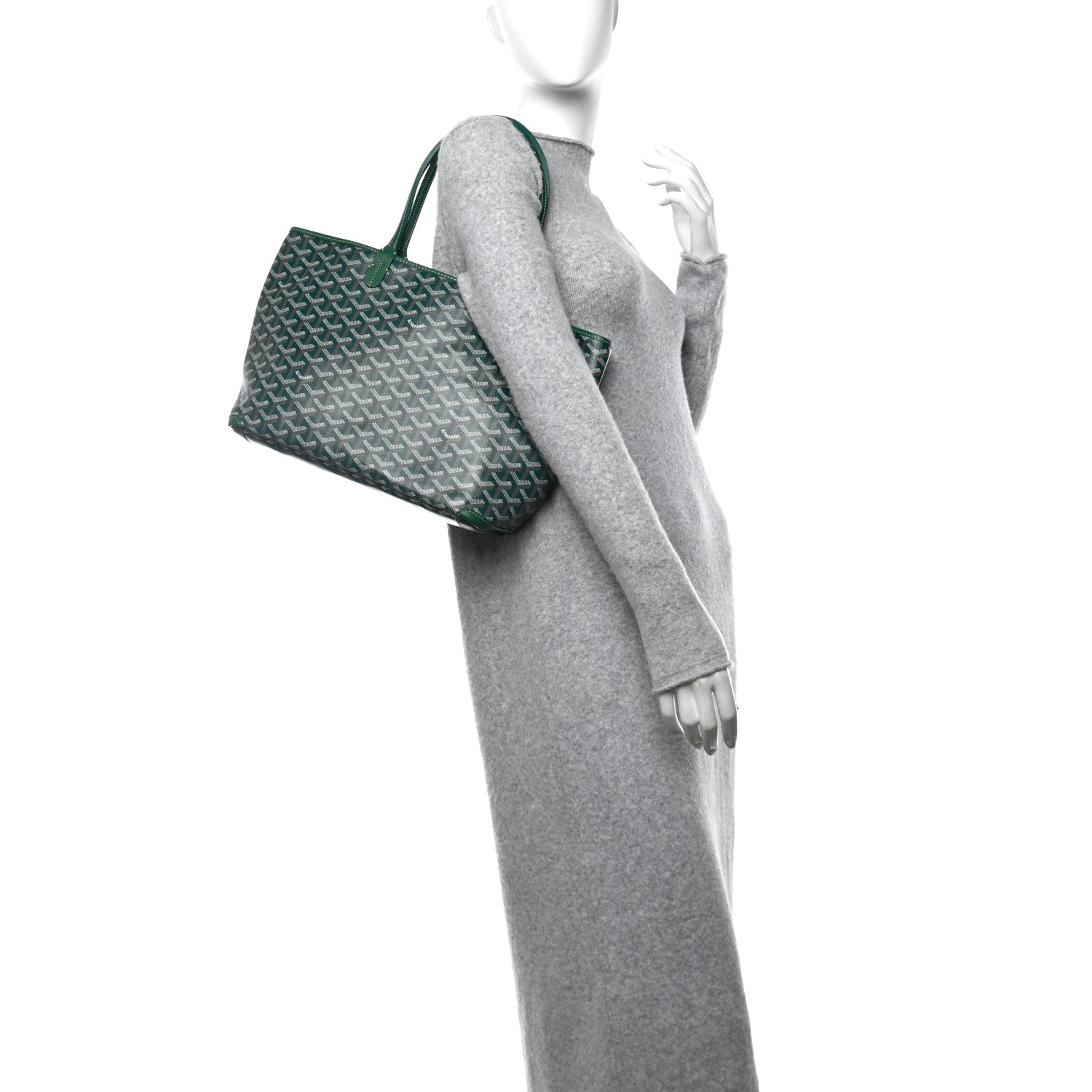 Goyard Goyardine Artois PM Green 2 of 12