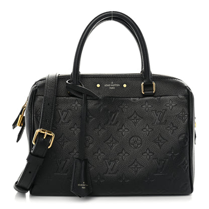 Louis Vuitton Empreinte Speedy Bandouliere 25 NM Black 1 of 9