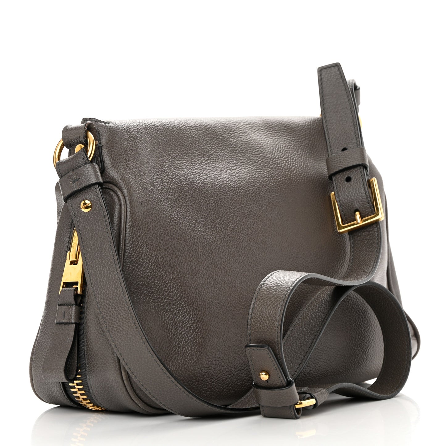 Grained Calfskin Medium Jennifer Dark Brown