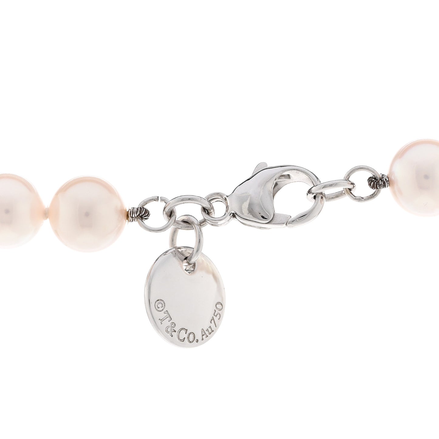 18K White Gold Akoya Pearl 6.5-7mm Essential Necklace