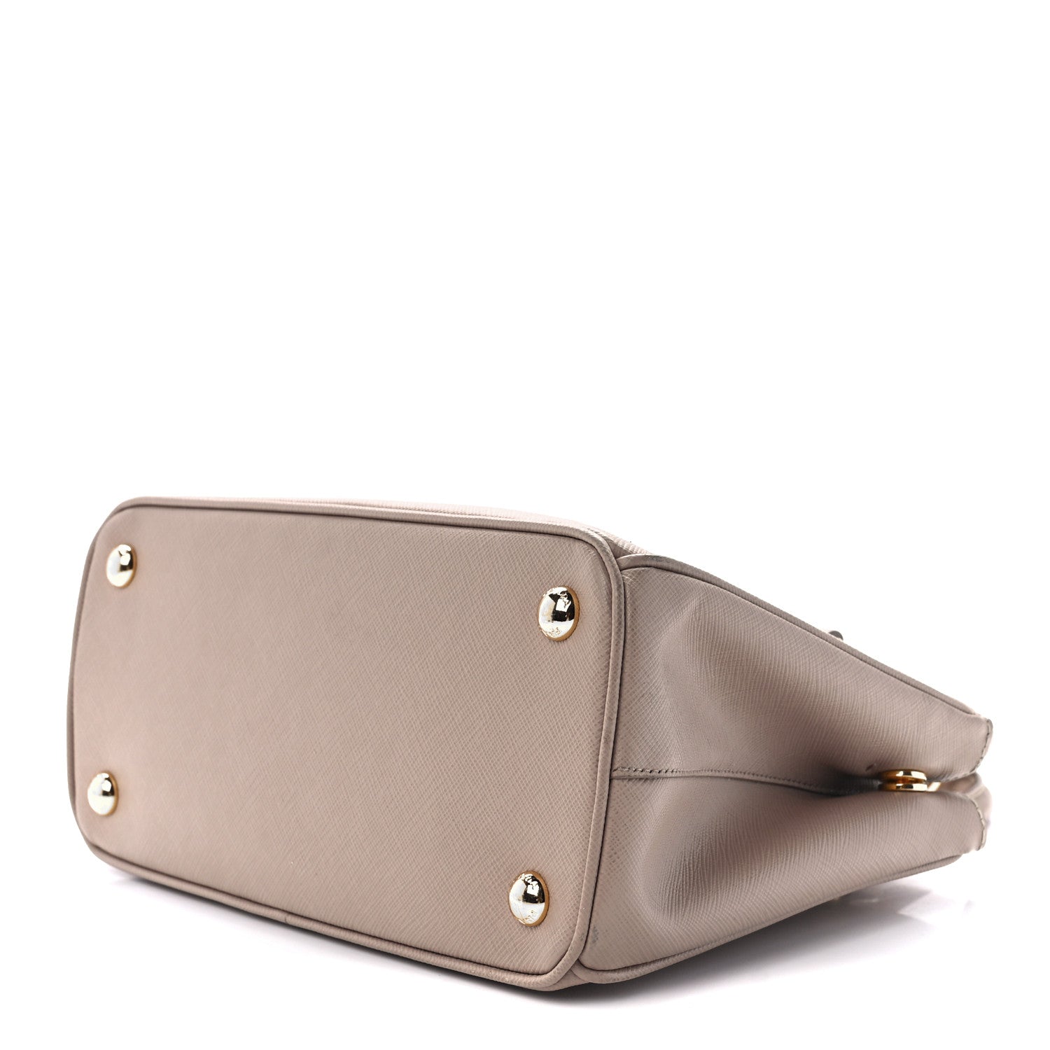 Prada Saffiano Small Galleria Double Zip Tote Argilla 10 of 12