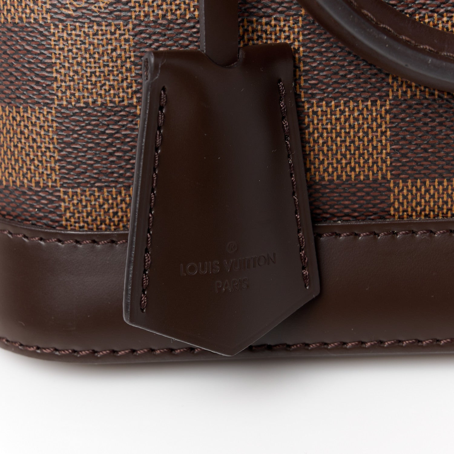 Louis Vuitton Damier Ebene Alma BB 7 of 11