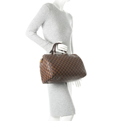 Louis Vuitton Damier Ebene Speedy 35 2 of 9